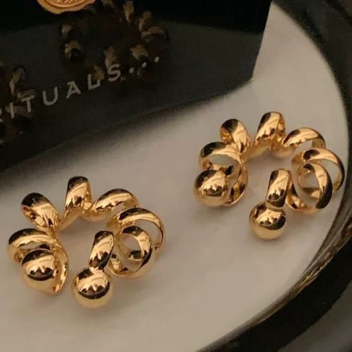 Uniek draadontwerp oorschijfje-één stuk