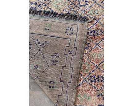 Zuiver wollen Marokkaans Berber-tapijt 180 x 363 cm