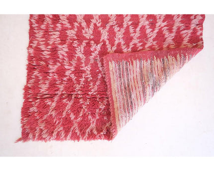 Zuiver wollen Marokkaans Berber halkleed 82 x 287 cm