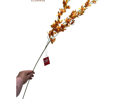 Yellow Phalaenopsis | Zijden kunstbloem | Lengte 100 1pcs