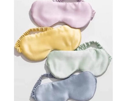 100% zijde ontspanningsslaapmasker-22 mm-effen kleuren-oversize