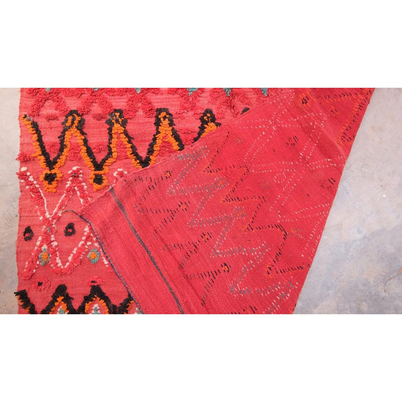 Zuiver wollen Marokkaans Kelim Berber tapijt 177 x 232 cm