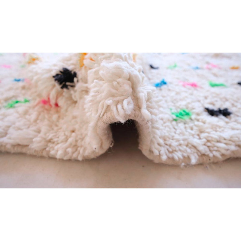 Zuiver wollen Marokkaans Berber-tapijt 160 x 255 cm