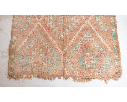 Zuiver wollen Marokkaans Berber-tapijt 174 x 338 cm