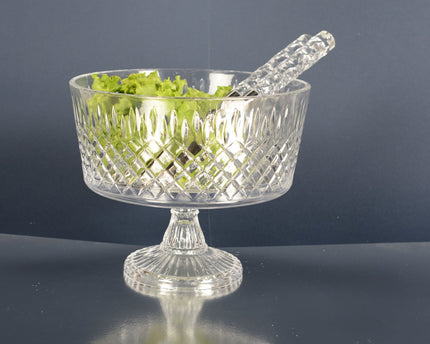 Hammered Silver Salad bestek