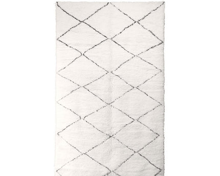 Zuiver wollen Marokkaans Berber-tapijt 196 x 312 cm