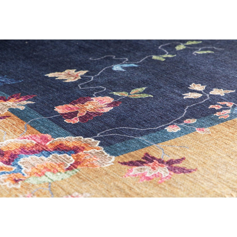 Designer vloerkleed met Engelse naadafwerking MARIE ANTOINETTE