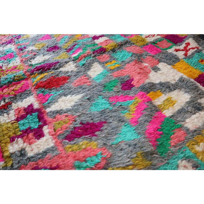 Zuiver wollen Marokkaans Berber-tapijt 139 x 247 cm