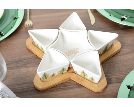 Aperitief set van 6 fir -bekers