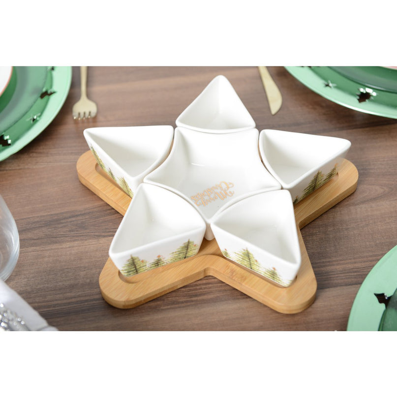 Aperitief set van 6 fir -bekers
