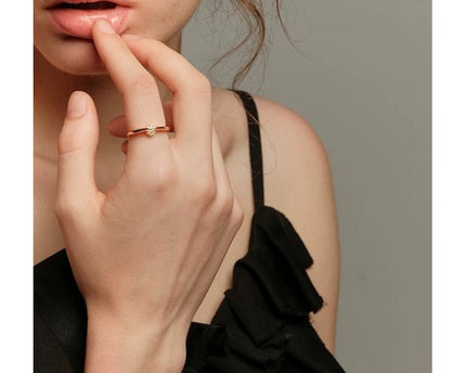 Uniek ontwerp twinkled star ringen