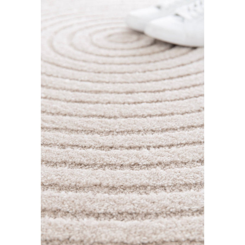 Ontwerp ronde tapijt met Cleo Relief Effect