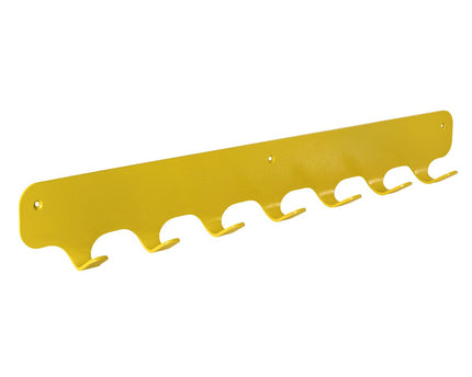 Gorillz Rounded Seven - Wandkapstok - 7 Kapstok Haken - Geel