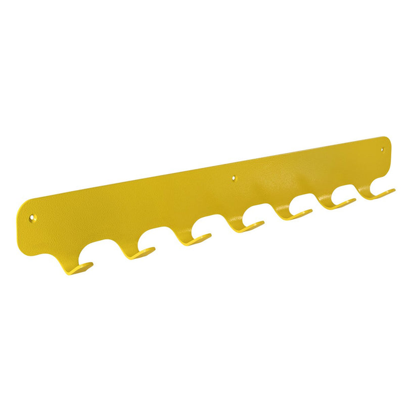 Gorillz Rounded Seven - Wandkapstok - 7 Kapstok Haken - Geel