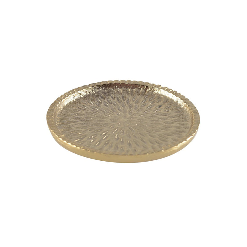 Gouden glas onder 10x10x1cm