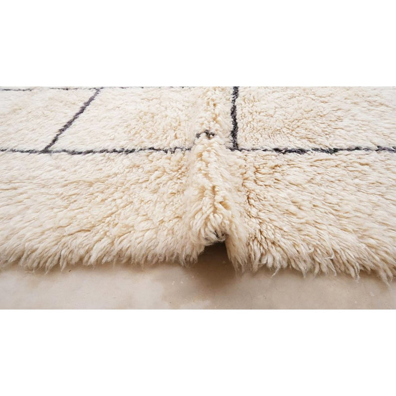 Zuiver wollen Marokkaans Berber-tapijt 174 x 254 cm