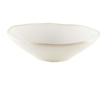 Rosa White Hollow Plate 21x21x6.3cm
