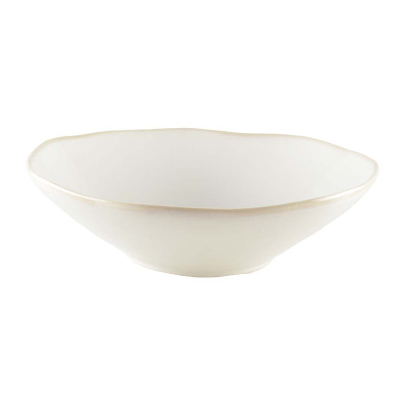 Rosa White Hollow Plate 21x21x6.3cm