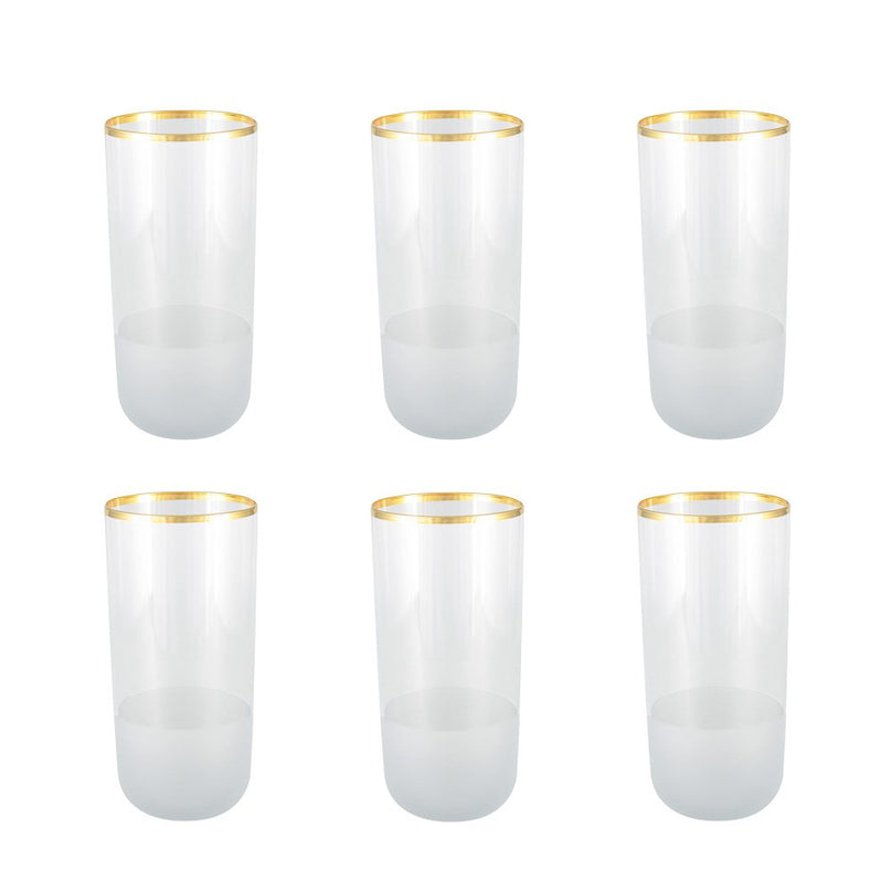 Waterglazen Haut nish - veel van 6