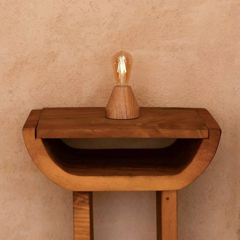 Zavi lichtbruin oplaadbare LED-tafellamp-draadloos, dimbare, 60-uur batterij