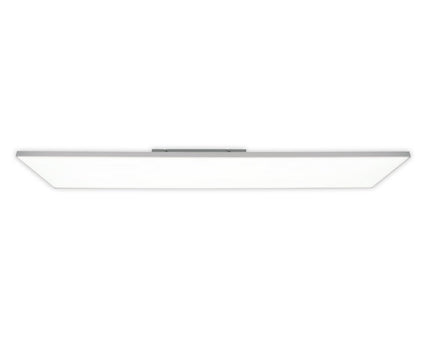 LED -paneel plafondlicht "Carente" lengte 119,5 cm, frameless, vele functies, gemaakt van metaal en plastic, witte, geïntegreerde LED's