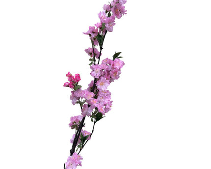 Artificial flowers Pink Prunus serrulata 'Kanzan' | Zijden kunstbloem | Lengte 110 1pcs