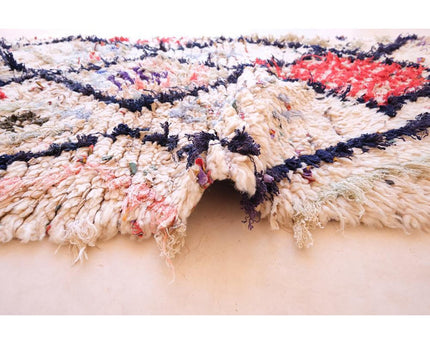 Zuiver wollen Marokkaans Berber-tapijt 85 x 172 cm
