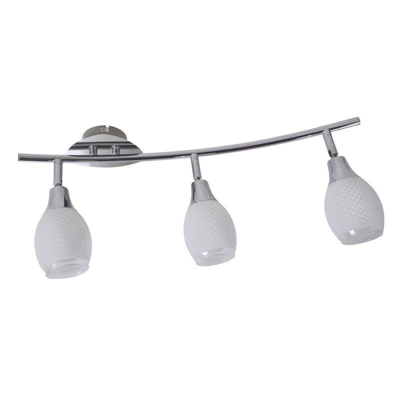 3 LED wand- en plafondrail "Rome"