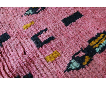 Zuiver wollen Marokkaans Berber halkleed 69 x 338 cm