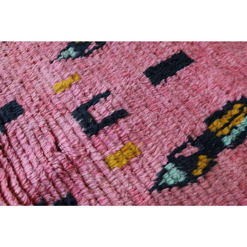 Zuiver wollen Marokkaans Berber halkleed 69 x 338 cm