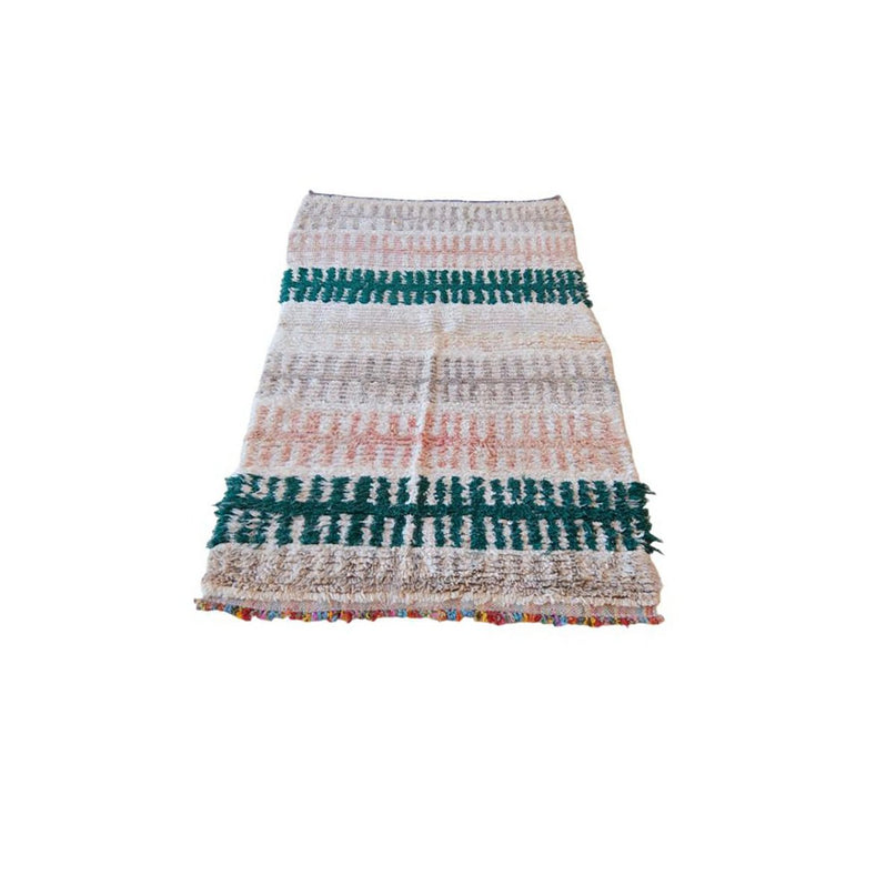 Zuiver wollen Marokkaans Berberkleed 87 x 176 cm