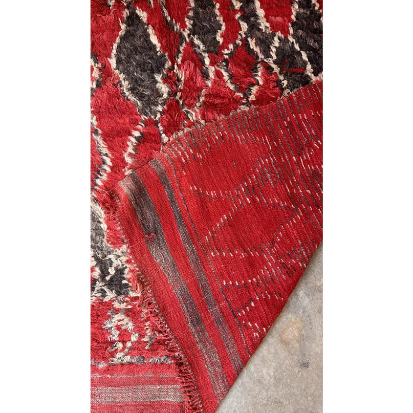 Zuiver wollen Marokkaans Berber-tapijt 200 x 336 cm