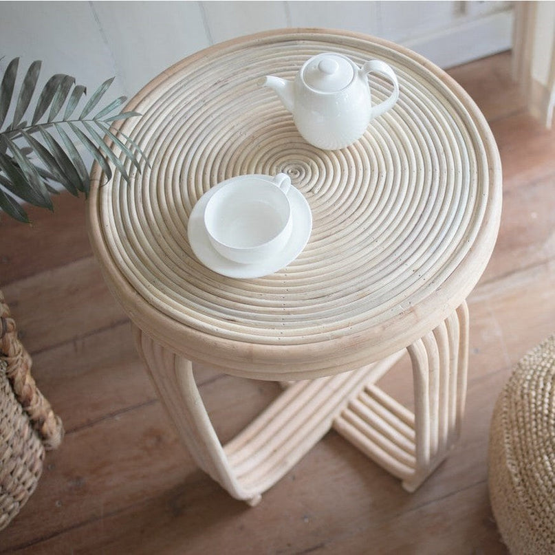 Rotan Bijzettafel | Bijzettafel | Banktafel KANTHI