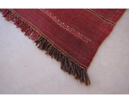 Zuiver wollen Marokkaans Kelim Berber tapijt 157 x 217 cm
