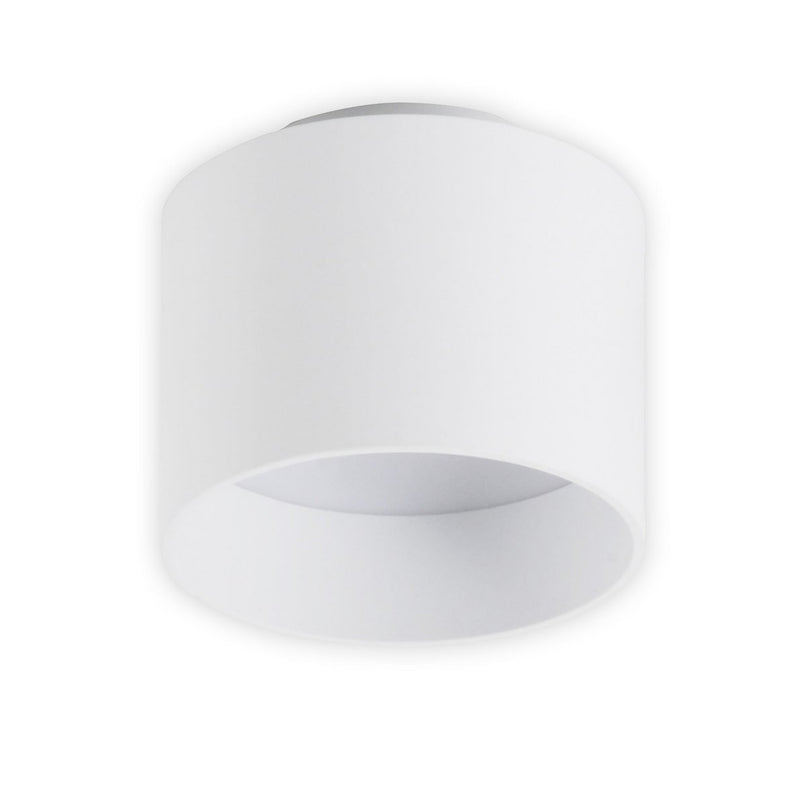 LED Spot "Trios" Ø 10 cm wit, gemaakt van metaal en plastic met geïntegreerde LED's