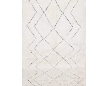 Berber vloerkleed Beni Ouarain zuivere wol 160 x 250 cm