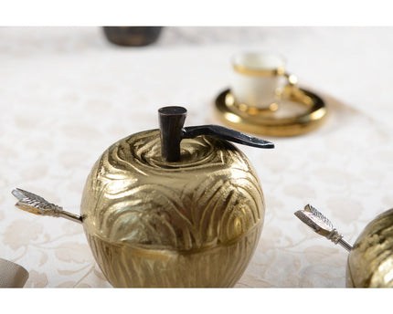 Sugar Pot gouden appelvorm