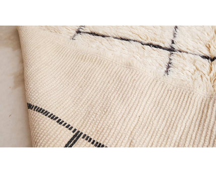 Zuiver wollen Marokkaans Berber-tapijt 174 x 254 cm
