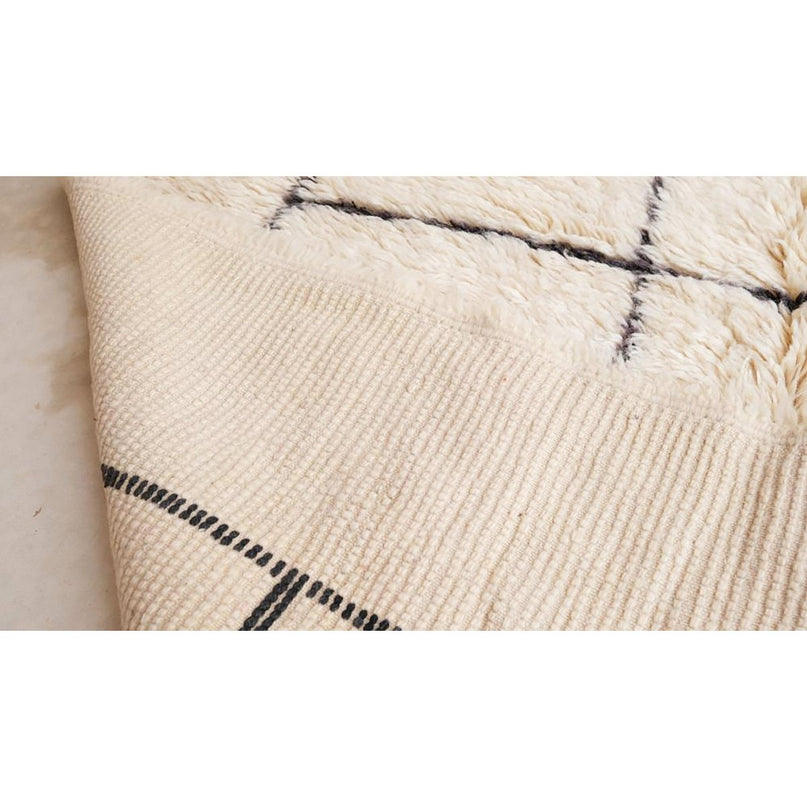 Zuiver wollen Marokkaans Berber-tapijt 174 x 254 cm