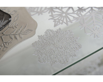 Silver Flake Glass - veel van 6