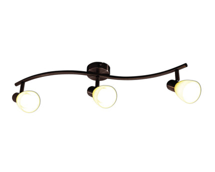 3 LED wand- en plafondspots "Mestre"
