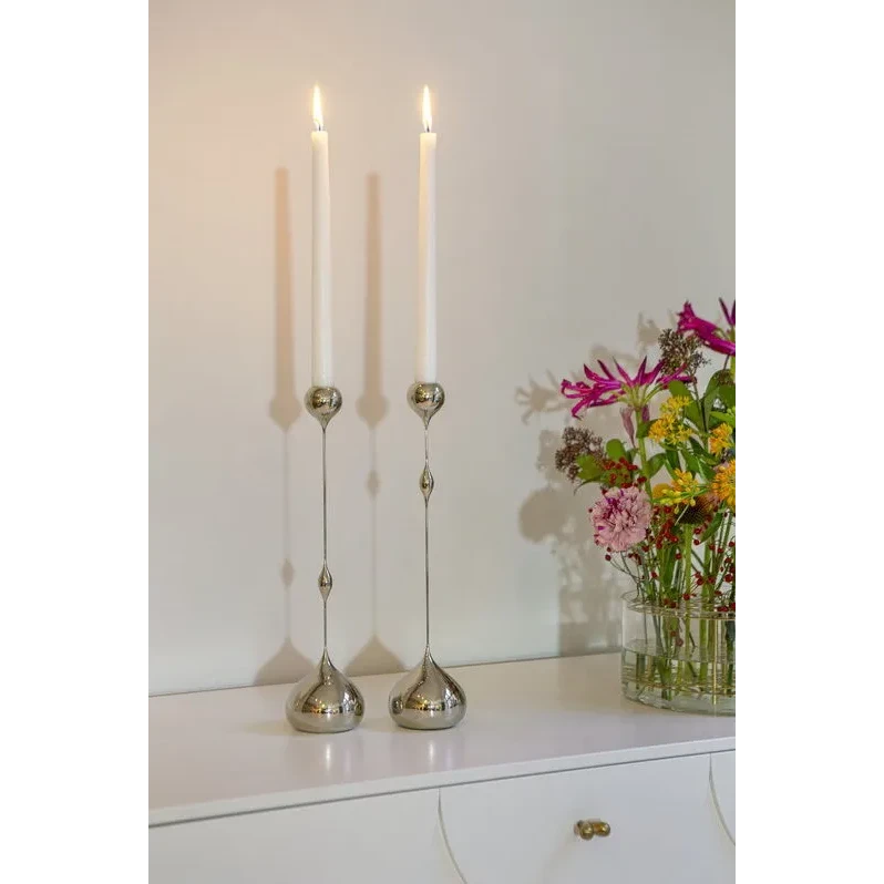 Olivarez 3-delige ijzeren kandelaarset