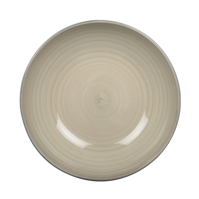 United Taupe Hollow Plate - Coachella