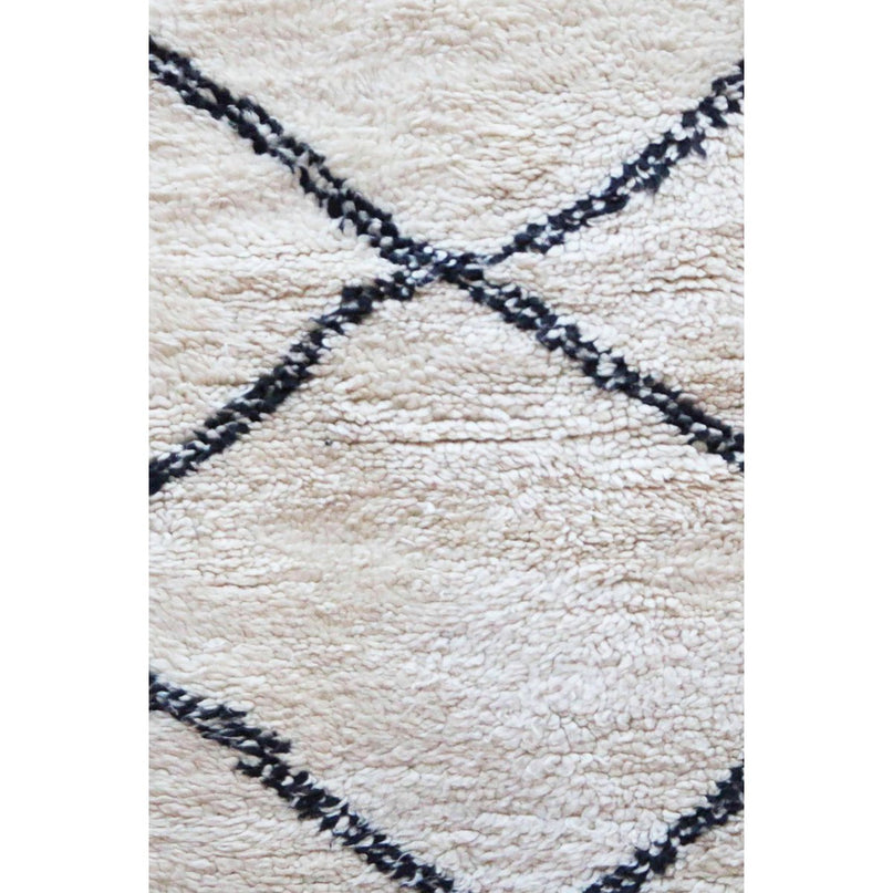 Zuiver wollen Marokkaans Berber-tapijt 160x249 cm