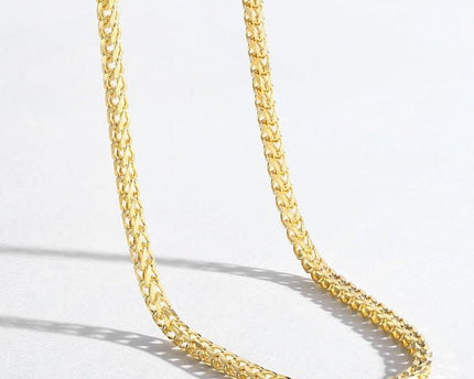 Unisex vossenstaartketting - 2,5 mm breed