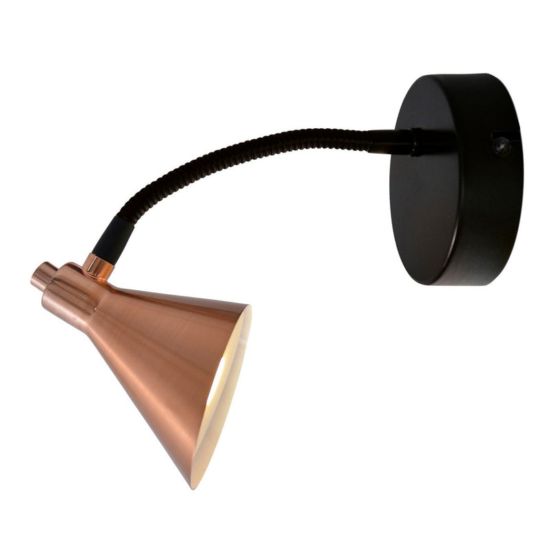 LED wandlamp "Koper"