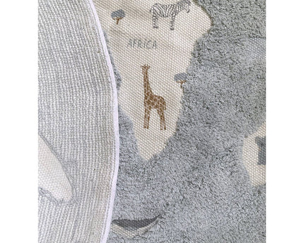 Tapis enfant lavable MONDE