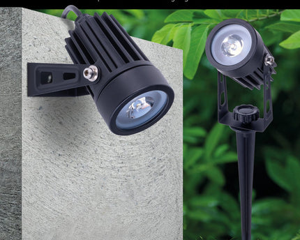 LED-zonne-spot met 3 zitplaatsen met Earthspout "Spoti" "buiten en speerboeien