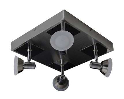 4 LED plafondlamp "Jericho" d:28cm