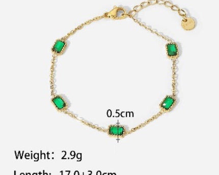 Chique sprankelende stapelarmbandenset